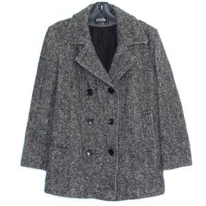 Arlette Womens Jacket Coat Vintage USA Union Made Double Breasted Medium FT